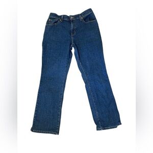 Levis 550 Relaxed Boot Cut Denim Jeans Womens Size 8 Petite